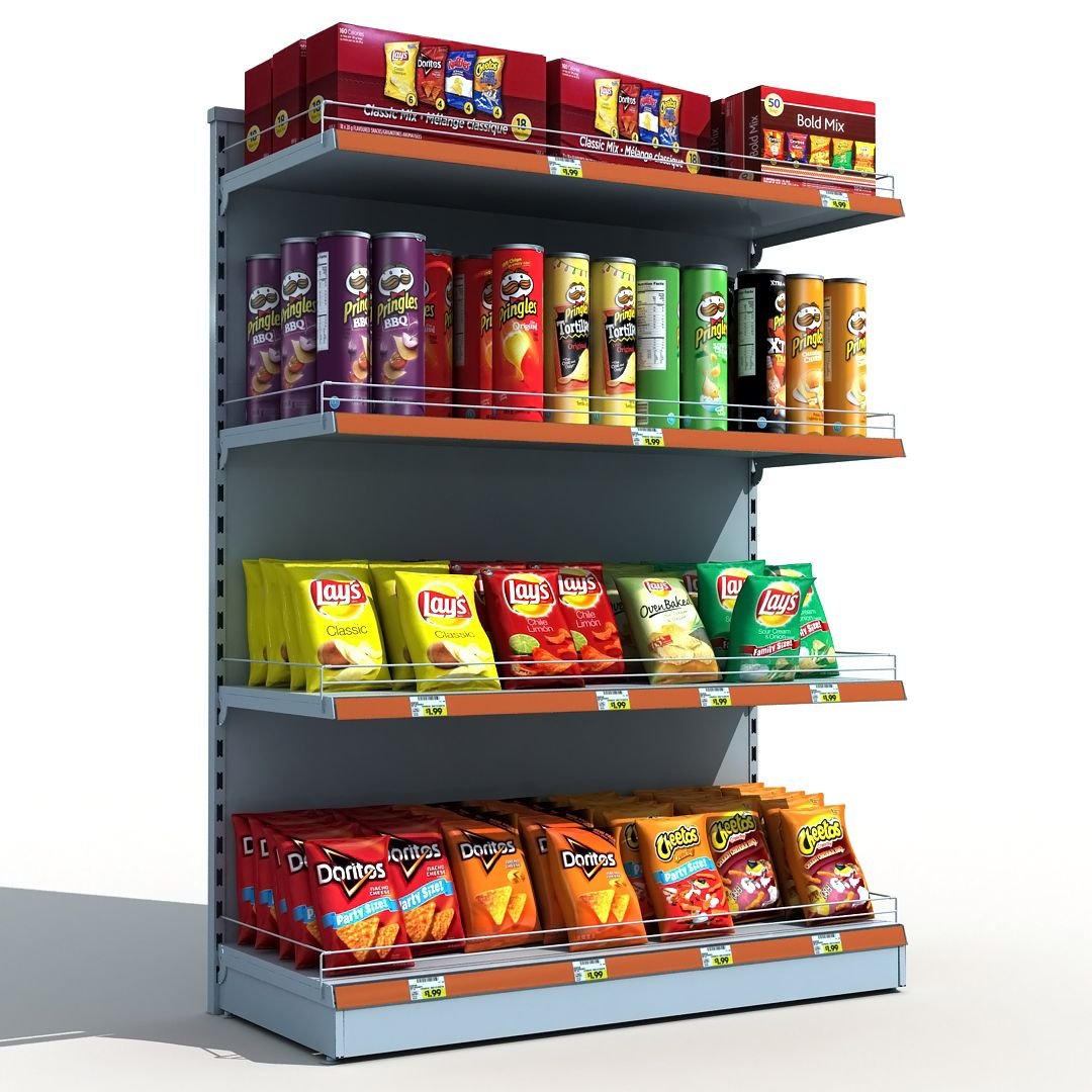 FS & More Commissary Grocery Shelf